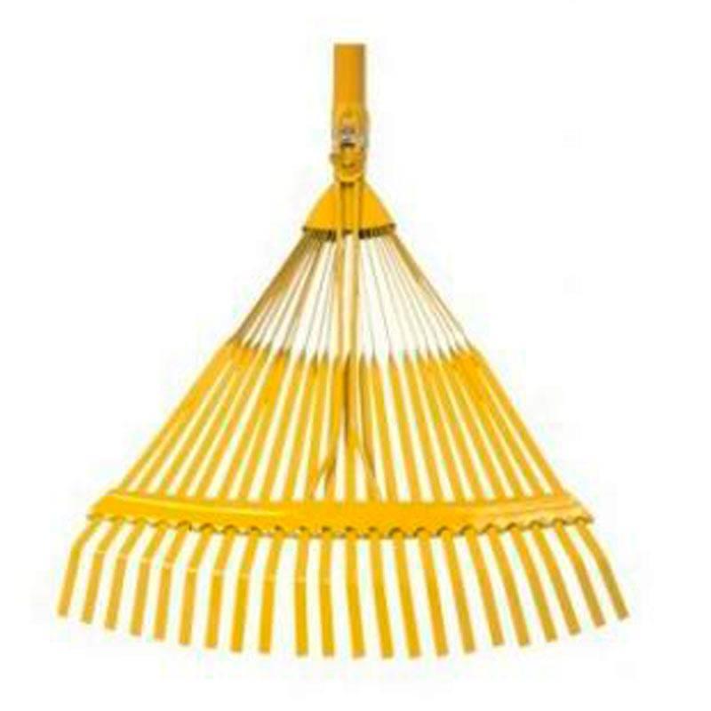 Vassoura para Jardim Chapa Regulável de Aço s/ Cabo 109 SCHNEIDER