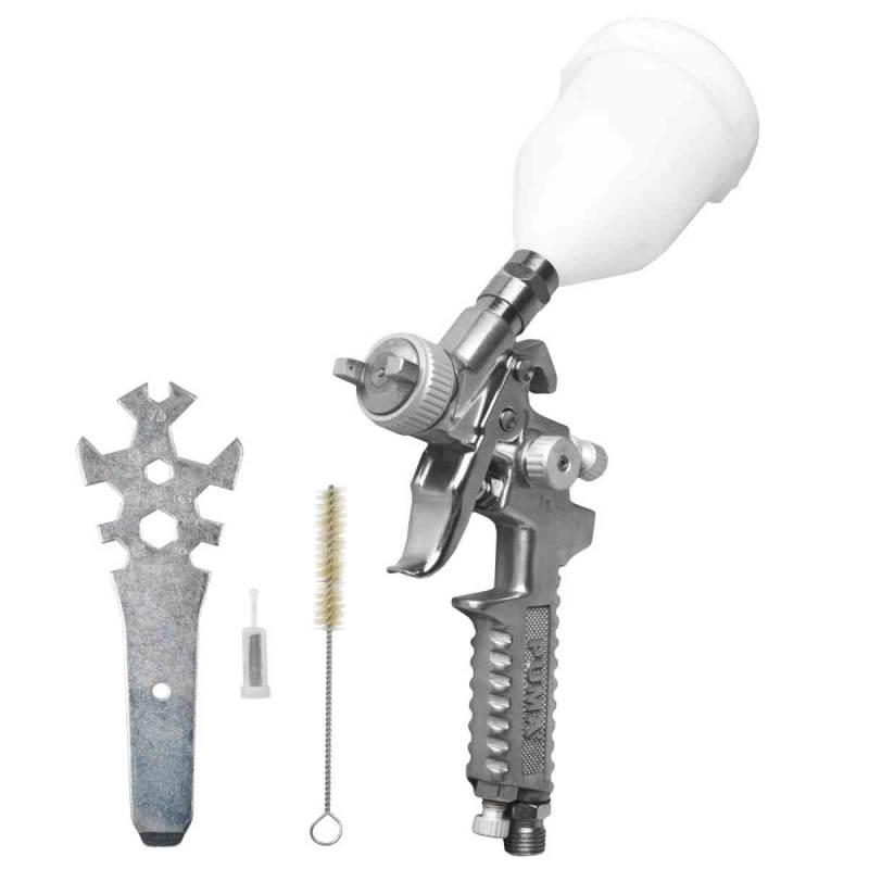 Pistola de Pintura Gravidade para Retoque 130 ML Bico 1.0 MM AS 1001G 10 PUMA