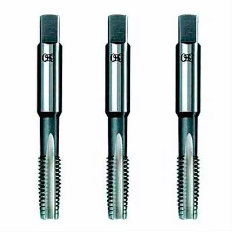 Jogo de Macho Aço Rápido UNC 3/16" x 24 Fios c/ 3 Peças OSG"