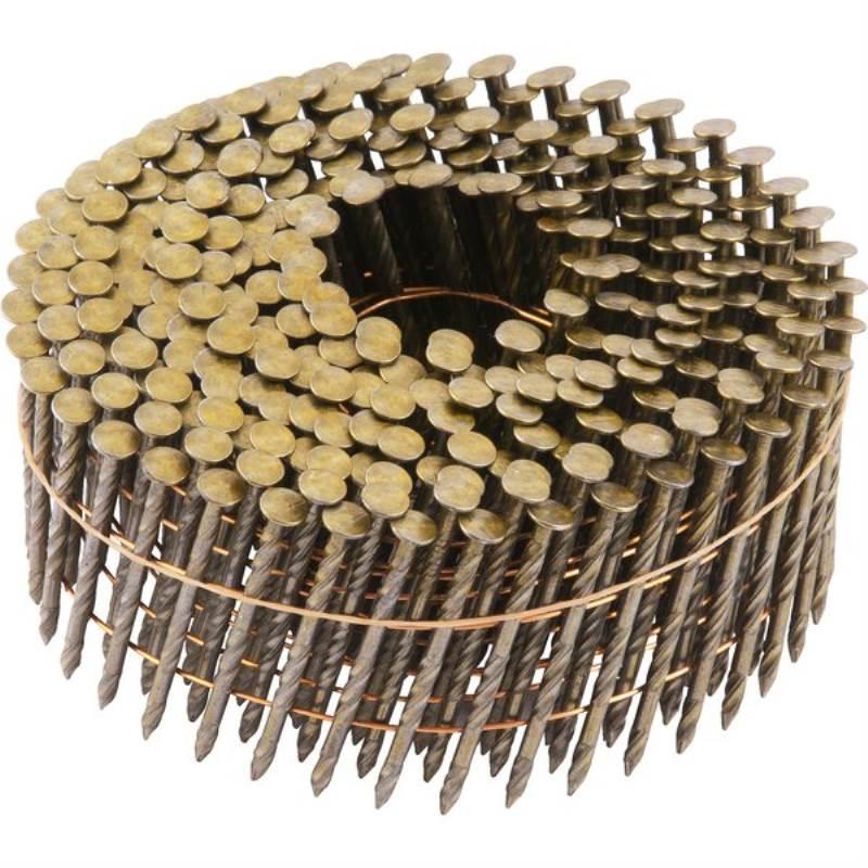 Prego Anelado 50 x 2.5 MM para Pregador Pneumático PP 700 Carretel com 300 Unidades VONDER