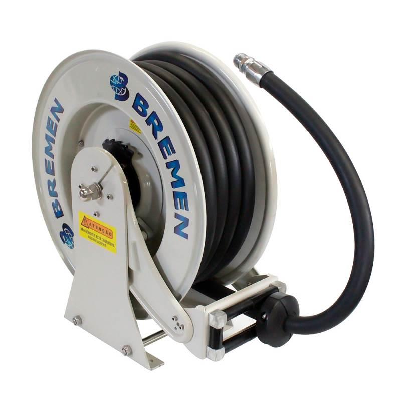 Carretel Com Mangueira 15 Metros de 1 Pol Para Óleo Diesel 8438 BREMEN