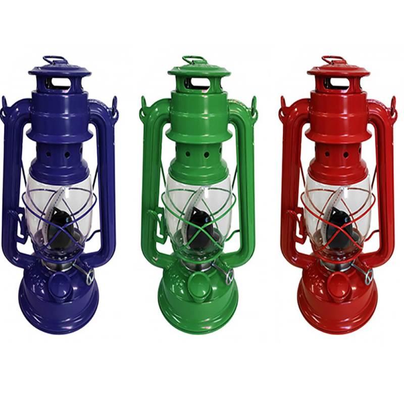 Lampião Lamparina à Querosene 300 ML Cores Variadas 1006 WESTERN