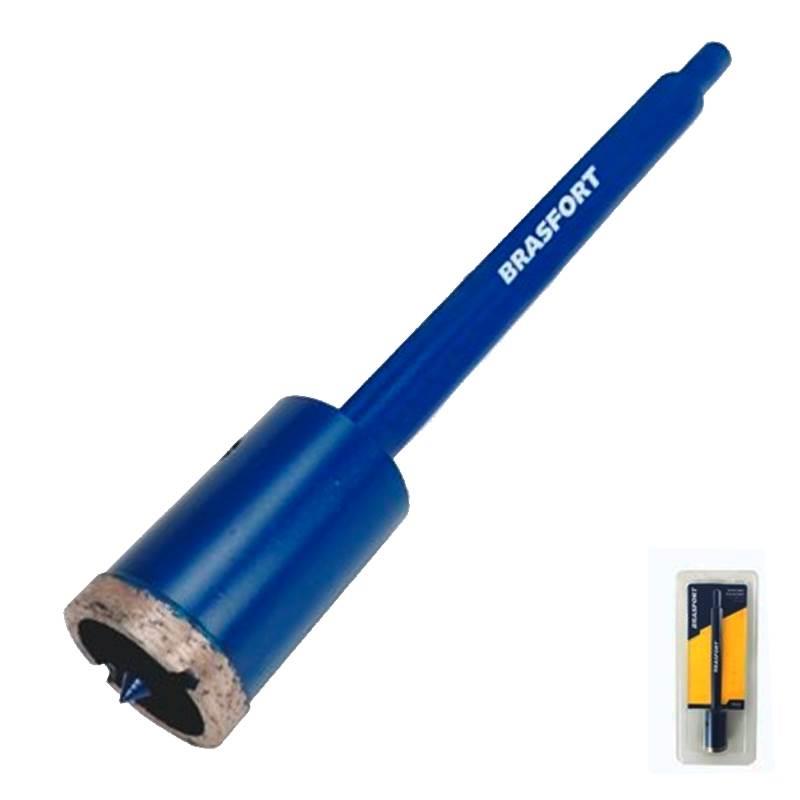 Serra Copo Diamantada 19 MM com Haste 7931 BRASFORT