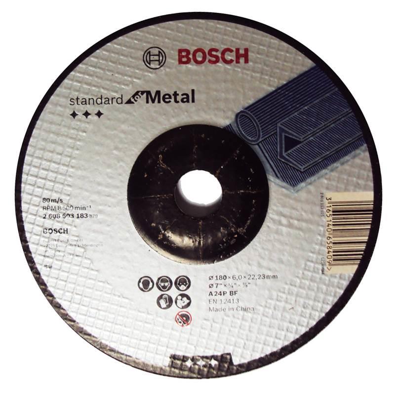 Disco de Desbaste Metal 7 POL x 1/4 POL Furo 7/8 POL Standard BOSCH