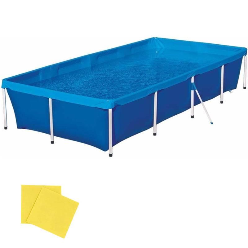Piscina com Armação 3.000 Litros 320 x 164 x 58 CM MOR