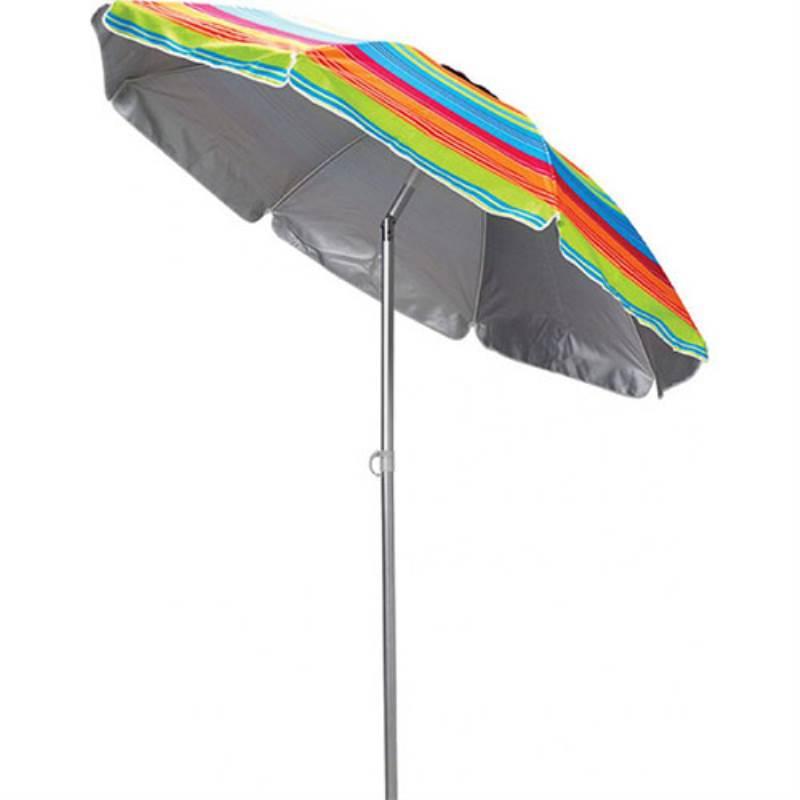 Guarda Sol Rainbow 2.4 Metros Diâmetro Alumínio Articulado Cores Variadas MOR