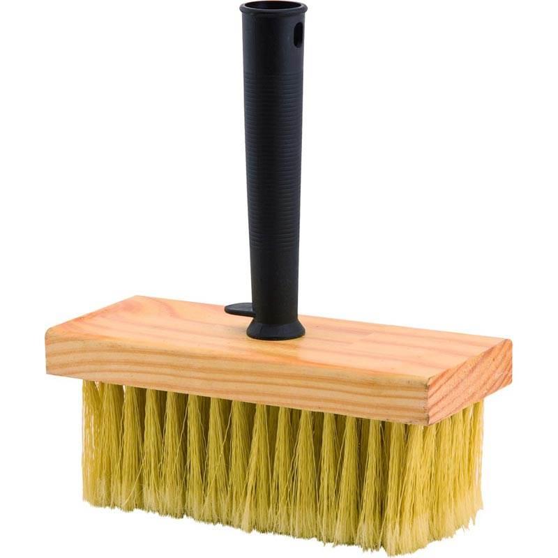 Broxa Madeira Retangular 165x58mm Fio 60mm MAX