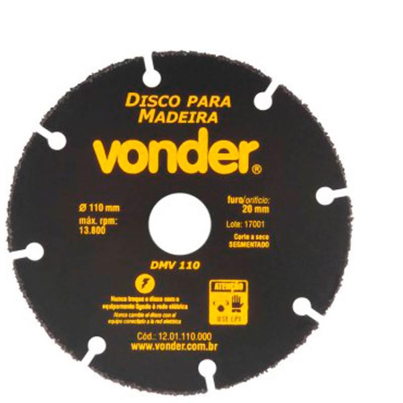 Disco Diamantado 4.3/8 POL para Madeira 1201110000 VONDER