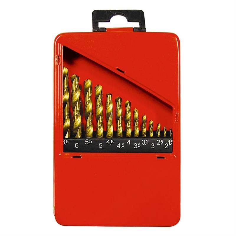 Kit de Brocas Aço Rápido de 1.5 à 6.5 MM com 13 Peças MTX