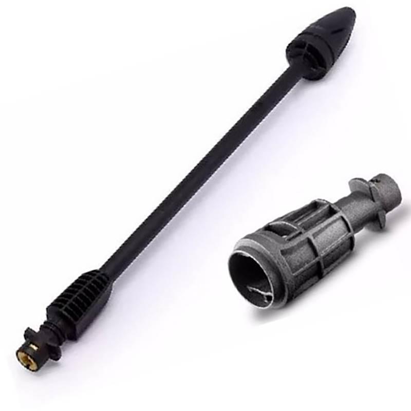 Kit Lança Tubeira Turbo + Adaptador Pistola para Lavadora de Alta Pressão KARCHER