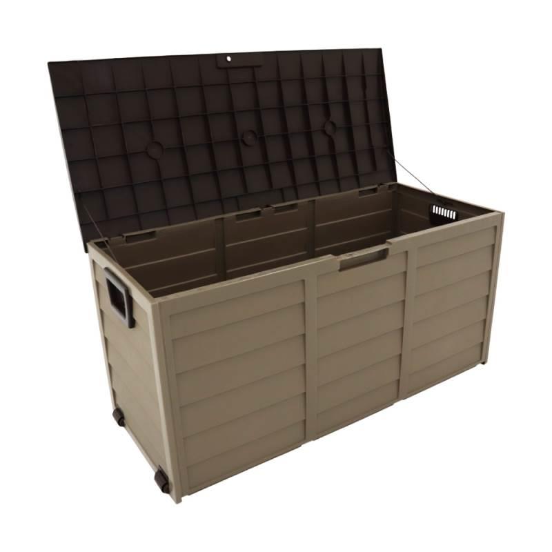 Baú Plástico Dobrável 280 Litros 114 x 52 x 56 CM 100% Polipropileno à Prova D'água BEL