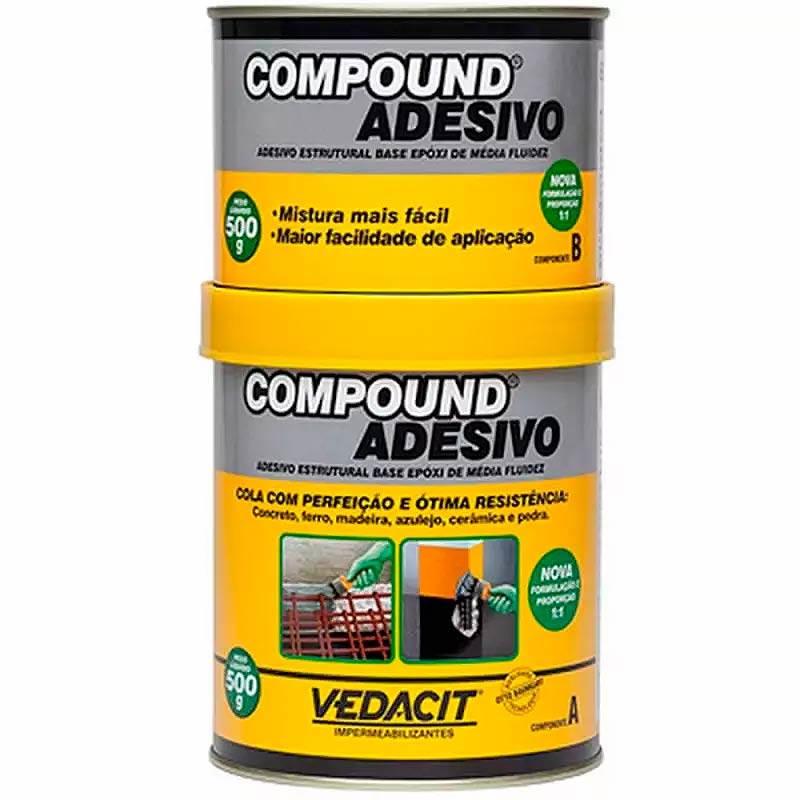 Cola Compound Adesivo A+B 1 KG OTTO BAUMGART