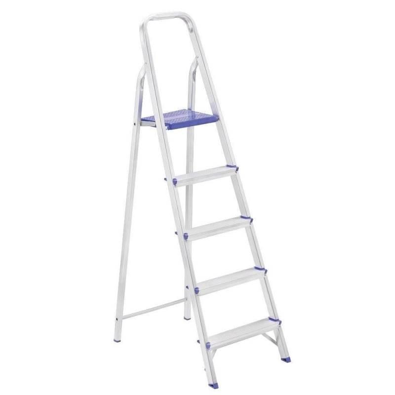 Escada de Alumínio 5 Degraus Prima E1205 ALUSTEP