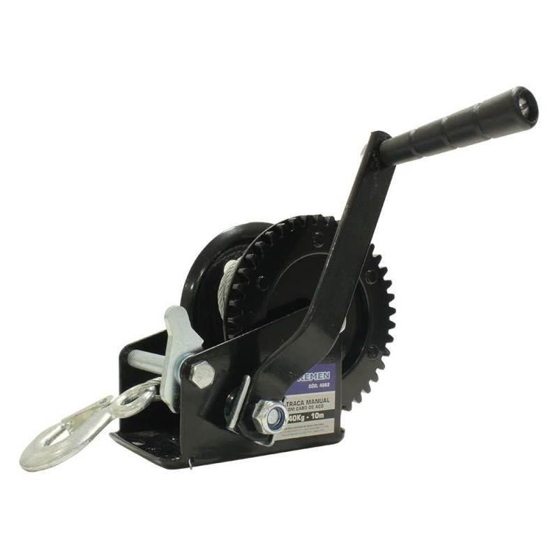 Guincho Manual Carretilha até 540kg com Cabo de Aço de 10 Metros 4662 BREMEN