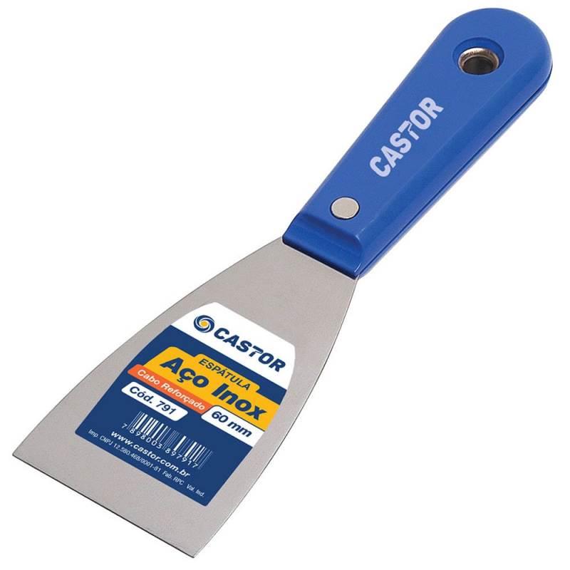 Espátula de Aço Cromado 60 MM 791 CASTOR