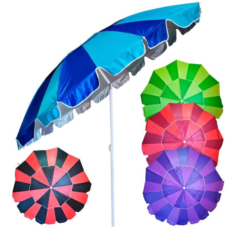 Guarda Sol 2.4 Metros Diâmetro Articulado Z903 Cores Variadas PORTWAY