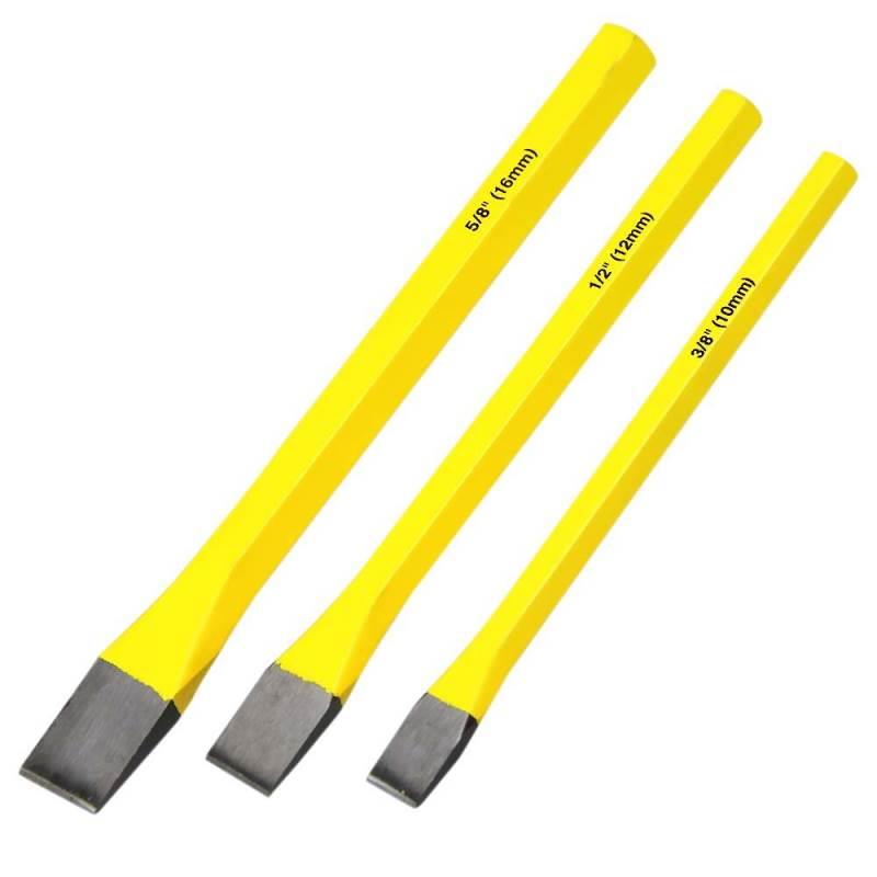 Jogo De Talhadeiras Em Aço Cr-V com 3 Peças F245 BLACK JACK