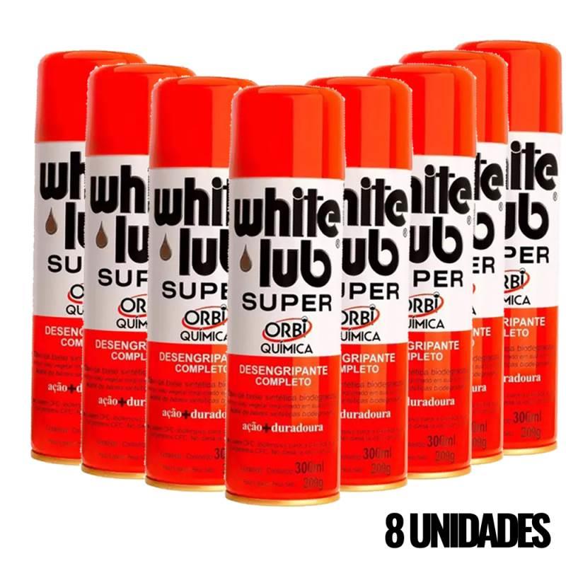 Desengripante Spray 300 ML 8 Unidades WHITE LUB
