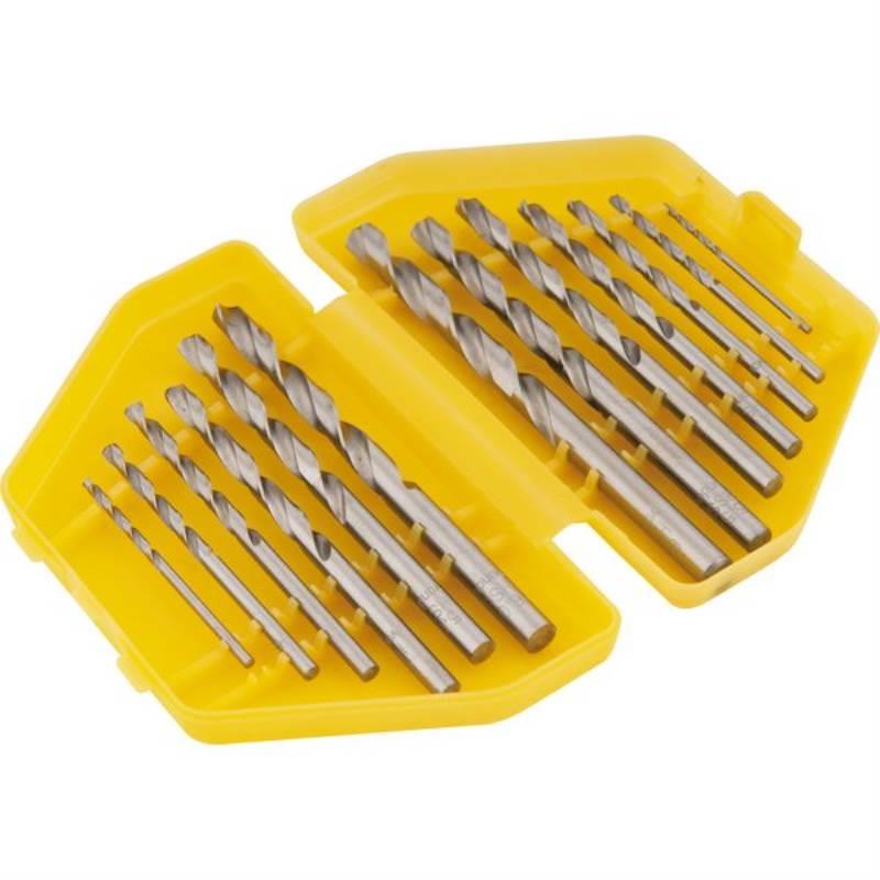 Jogo de Brocas de Aço Rápido para Metais c/ 13 peças 1.5mm à 6.5mm VONDER