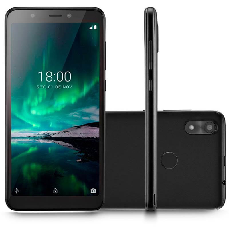 Celular Smartphone 4G Android 9 16GB Pro Preto P9118 MULTILASER