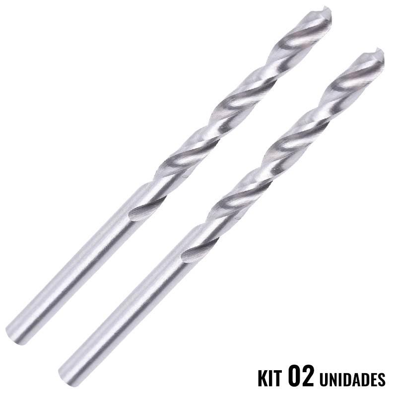 Broca Aço Rápido HSS 8.0 MM PointTeQ Kit 02 Unidades BOSCH