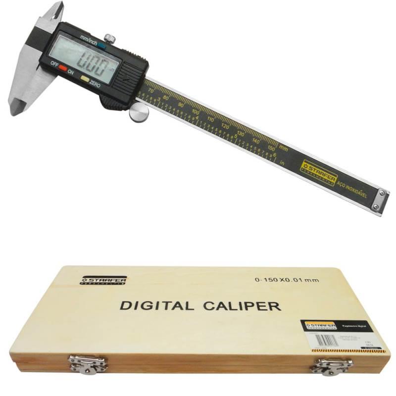 Paquímetro Digital 6 POL 150 MM 11022057 STARFER