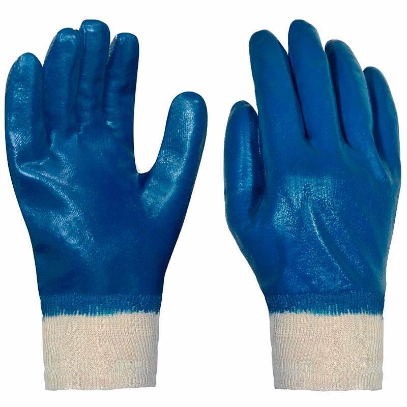 Luva de Segurança NTX Malha Gladiador Azul Tamanho 11 PLASTCOR