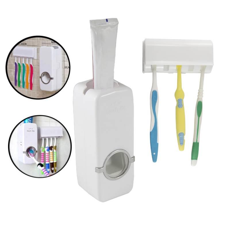 Dispenser à Vácuo para Creme Dental com Suporte para Escovas DP-95 WESTERN