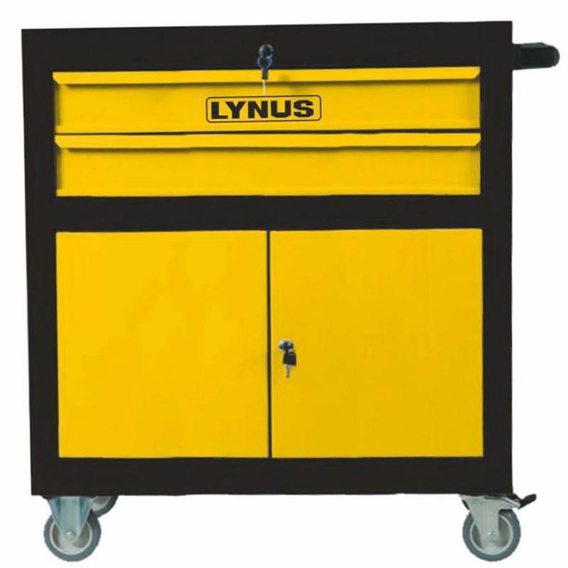Carrinho para Ferramentas Fechado c/ 2 Gavetas 80x40x89 CM CFL-805 LYNUS