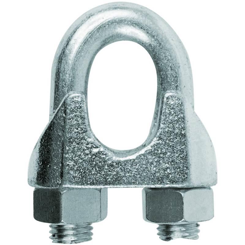 Grampo para Cabo de Aço 1/4 POL FISCHER