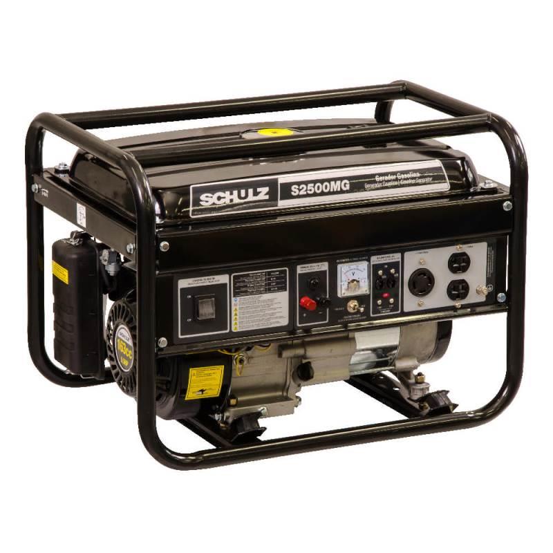Gerador de Energia à Gasolina 2.2 KVA 4T S2500 MG BIVOLT Monofásico SCHULZ