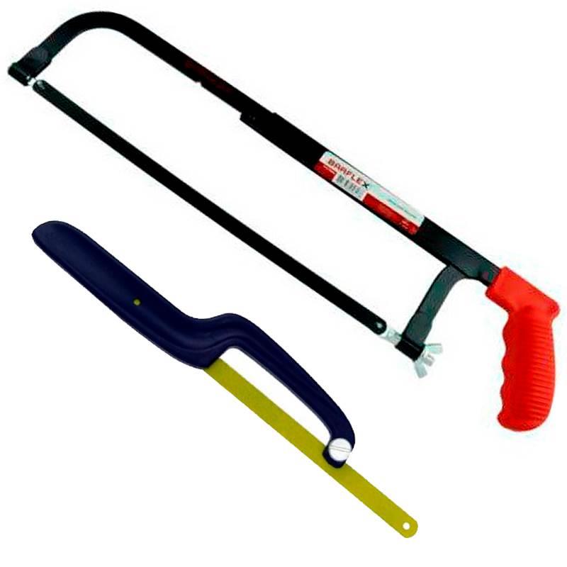 Arco de Serra Regulável 12 POL Barflex + Mini Arco de Serra 10 POL STARFER