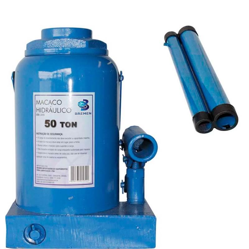 Macaco Hidráulico Tipo Garrafa 50 Toneladas 2223 BREMEN