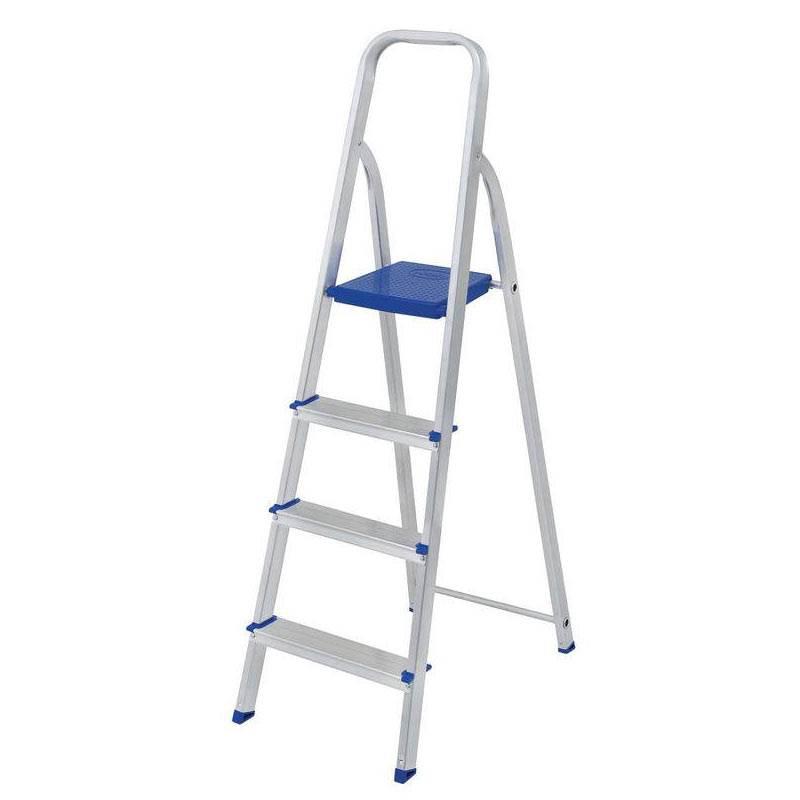 Escada Doméstica de Alumínio 4 Degraus MOR
