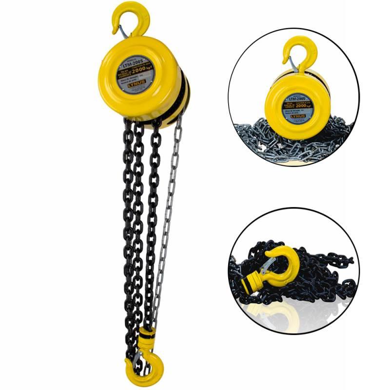 Talha 2 Toneladas Elevação 5 Metros LTM-2005 LYNUS