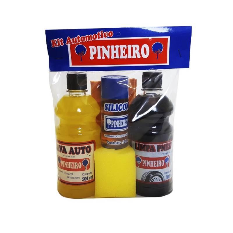 Kit para Limpeza Automotiva com 6 Peças PINHEIRO