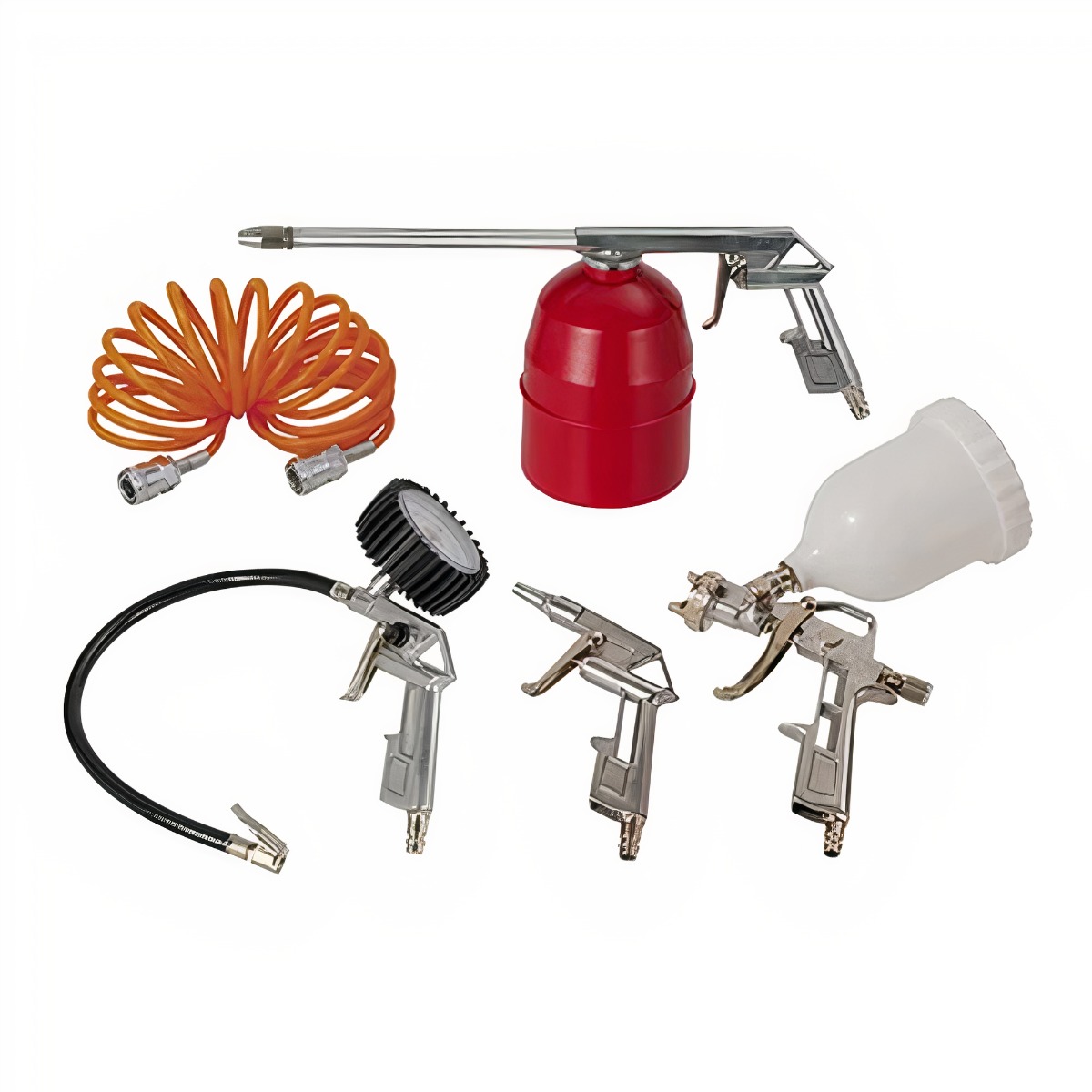 Kit Conjunto Multiuso de Acessórios para Compressores de Ar 5 Peças 809.1039-0 SCHULZ
